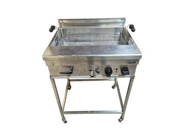 **veiling** Giorik oliebollenfriteuse op onderstel, Gebruikt, Fornuis, Frituur en Grillen