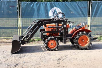 Veiling: Minitractor Kubota B7001 Diesel 14pk met voorlader, Zakelijke goederen, Ophalen, Gebruikt, Tot 80 Pk, Overige merken