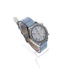 Omega Speedmaster Reduced Mother of Pearl 3802.76.53; A..., Ophalen of Verzenden, Zo goed als nieuw, Leer, Overige merken