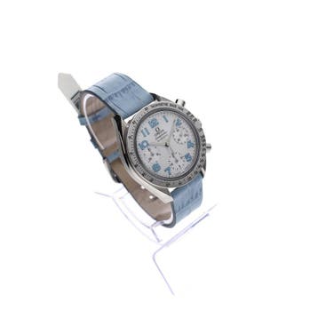 Omega Speedmaster Reduced Mother of Pearl 3802.76.53; A..., Sieraden, Tassen en Uiterlijk, Horloges | Heren, Ophalen of Verzenden