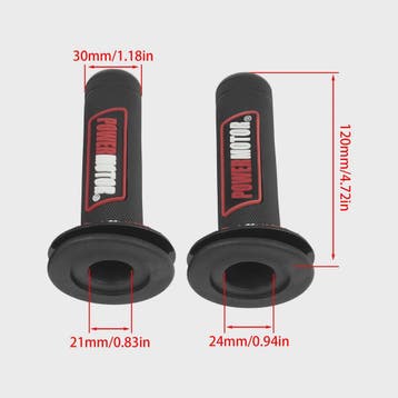 Universele Motor Handvatten 22/24mm - Rubber Gel Grips voor, Motoren, Verzenden, Nieuw