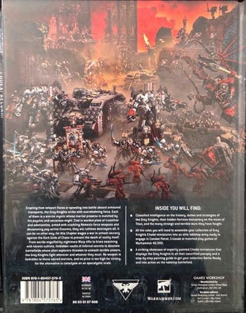 Codex Grey Knights (Warhammer 40.000 nieuw), Ophalen of Verzenden, Nieuw