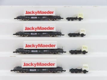 Märklin Z - 8603 - Modeltrein goederenwagon (4) - 4x, Nieuw