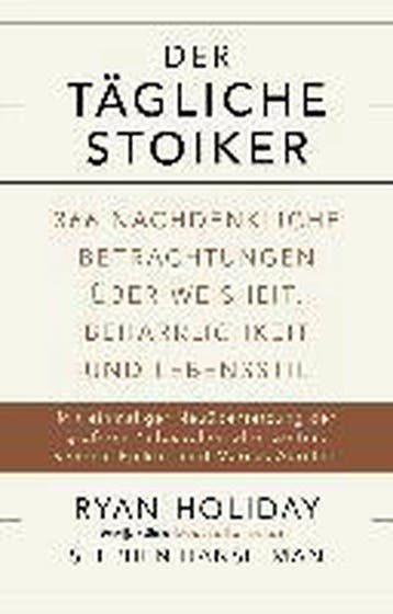 9783959720458 Der taegliche Stoiker Ryan Holiday, Verzenden, Nieuw, Ryan Holiday