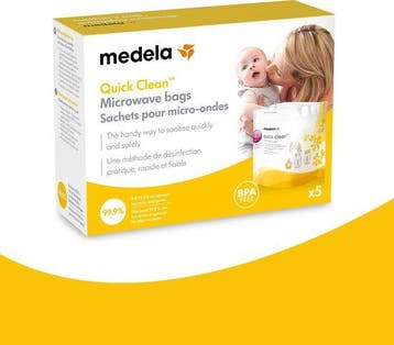 Medela Quickclean Magnetron Sterrilisatiezak, Verzenden, Nieuw