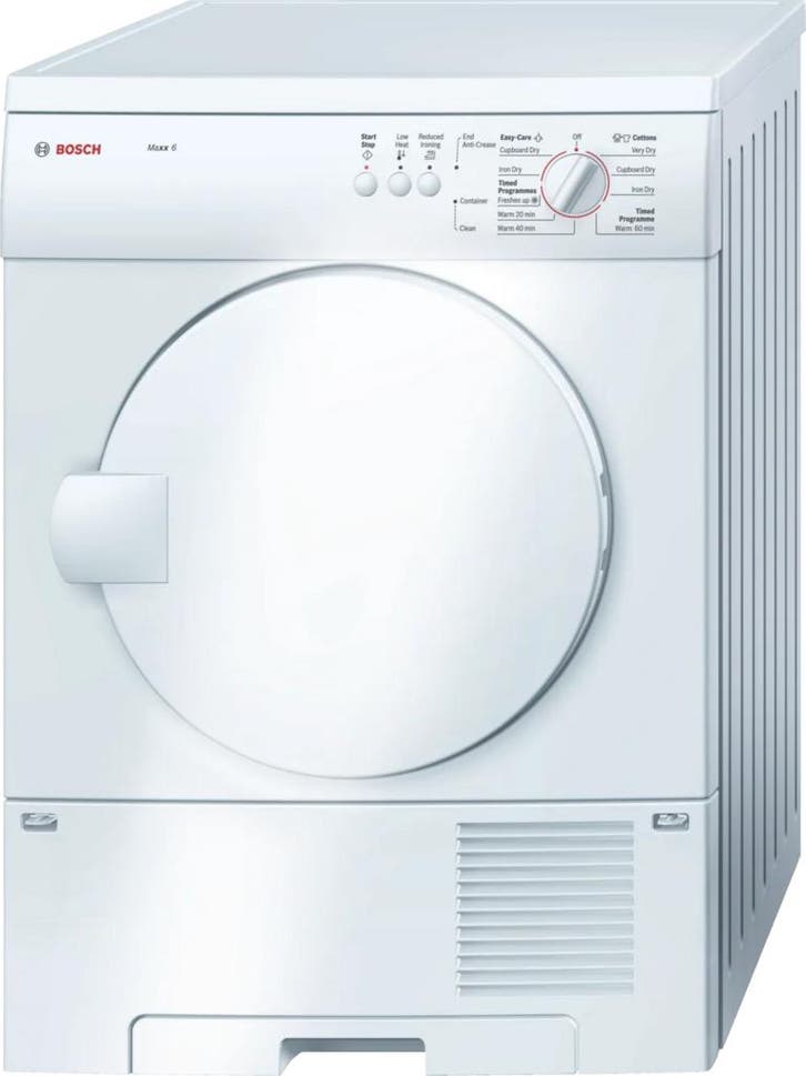 Bosch WTC84100 - Condensdroger - 6 kg - 66 dB -, Witgoed en Apparatuur, Wasdrogers, Zo goed als nieuw, Voorlader, 85 tot 90 cm