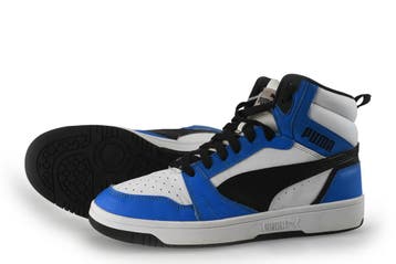 Puma Hoge sneakers Jongens in maat 39 Blauw, Verzenden, Jongen of Meisje, Puma, Schoenen
