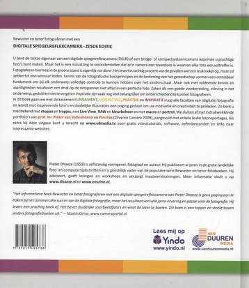 Fotograferen met de digitale spiegelreflexcamera / Bewuster, Boeken, Verzenden, Gelezen, Pieter Dhaeze