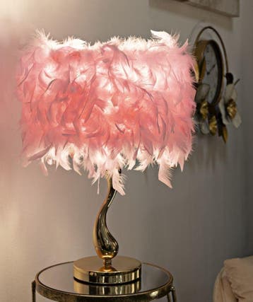 TAFELLAMP KAR ROZE CM Ø 25X47 - 171278000R, Ophalen of Verzenden, Nieuw