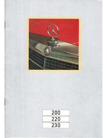 1972 MERCEDES BENZ E KLASSE BROCHURE NEDERLANDS, Boeken, Nieuw, Author