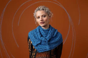 Breipatroon Driehoekige Sjaal Cadence van Alpaca Soxx 4ply, Ophalen of Verzenden, Nieuw