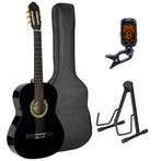 A. Martinez MTC-080/B 4/4 klassieke gitaar zwart met, Muziek en Instrumenten, Snaarinstrumenten | Gitaren | Akoestisch, Ophalen of Verzenden