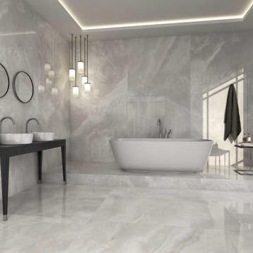 Vloertegel XL Etile Avalon Gris Gepolijst 120x120 cm (1.44m², Ophalen of Verzenden, Nieuw