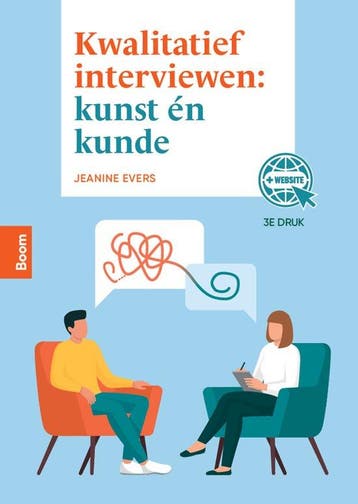 9789024452606 Kwalitatief interviewen: kunst en kunde, 3e..., Verzenden, Zo goed als nieuw, J.C. Evers