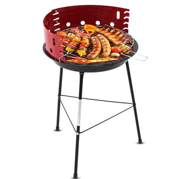 Barbecue  - BBQ - Grill - Windscherm -  Ø 37 Cm, Tuin en Terras, Ophalen of Verzenden, Nieuw