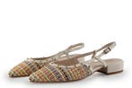 Gioia Wopke Slingbacks in maat 38 Beige, Kleding | Dames, Schoenen, Beige, Zo goed als nieuw, Verzenden, Gioia Wopke