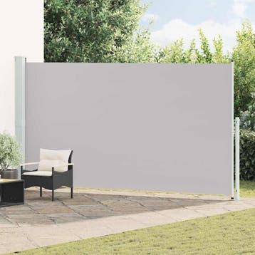 vidaXL Tuinscherm uittrekbaar 200x514 cm grijs, Tuin en Terras, Verzenden, Nieuw
