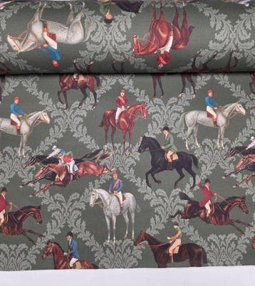Nobele ruitstof Exclusief - 300x280 cm - Engels landhuis -