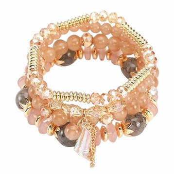 Fako Bijoux - Armband Set - Boho - Bohemian - Obelisk -, Verzenden, Nieuw
