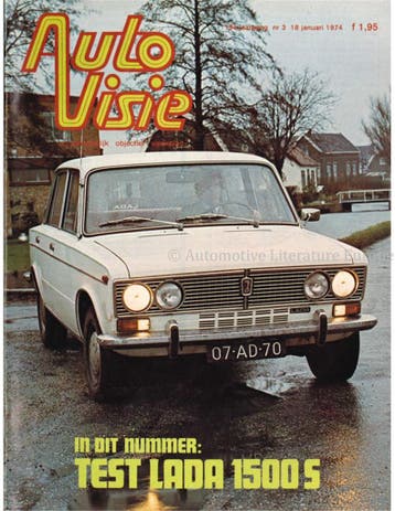 1974 AUTOVISIE MAGAZINE 03 NEDERLANDS, Nieuw, Author