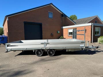 NIEUW Plateauwagen 500x203, 3500kg, bomvol opties, Ophalen, Nieuw