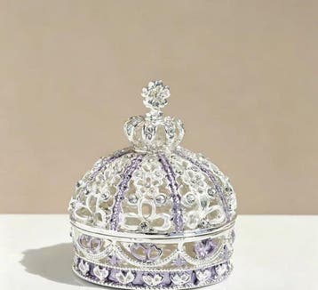 Decoratief ornament - Koninklijk Sieradendoosje, Antiek en Kunst, Curiosa en Brocante