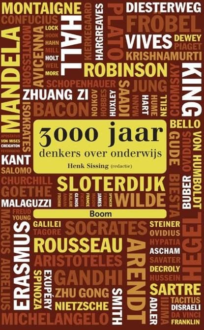 3000 jaar denkers over onderwijs | 9789089535047 | Gert J.J., Boeken, Wetenschap, Zo goed als nieuw