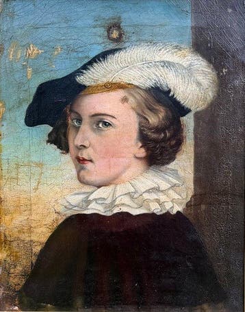 Europese school (XIX) - Portrait of a Young Boy