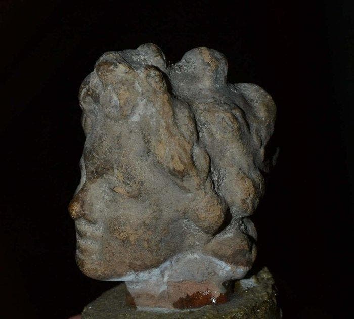 Oud-Grieks, Klassieke Periode Oud-Grieks terracotta hoofd -, Antiek en Kunst, Antiek | Overige Antiek