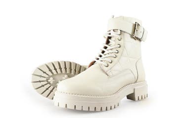 Nelson Biker boots in maat 40 Wit, Kleding | Dames, Verzenden