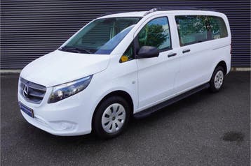 Zakelijke Lease |  Mercedes-Benz Vito MARGE 136pk Automaat 2, Automaat, Gebruikt, Euro 6, Wit