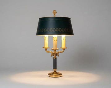 Maison Lucien Gau - Paris - Bouilotte lamp - Trois Feux -