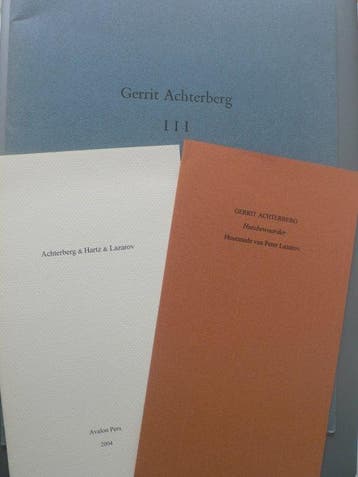 Gerrit Achterberg - Huisbewaarder, Achterberg & Hartz &