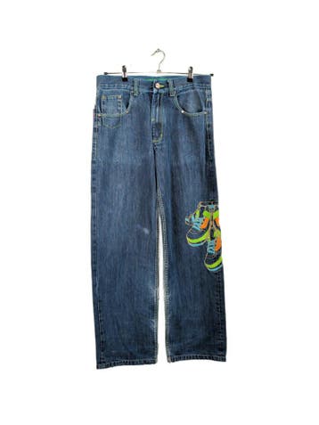 IS MONEY Jeans Dames maat W32 Blauw Vintage, Ophalen of Verzenden, Nieuw