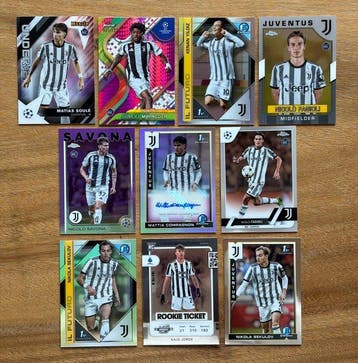 2022/23 Topps Chrome, Contenders, Bowman Matias Soulé, Nieuw