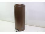 Brabantia NewIcon - Prullenbak - 30 liter - Warm Bronze, Verzenden, Zo goed als nieuw