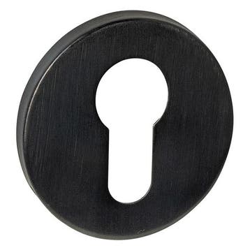 Deurbeslag | Cilinderrozet | Intersteel (Rond, RVS, Zwart), Verzenden, Nieuw