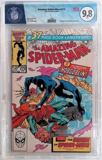 Amazing Spider-Man #275 - EGC 9.8 - 1 Graded comic - Eerste, Boeken, Strips | Comics, Nieuw