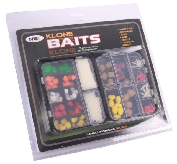 Set van 155 stuks NGT Klone baits, Watersport en Boten, Hengelsport | Algemeen, Overige typen, Nieuw, Verzenden