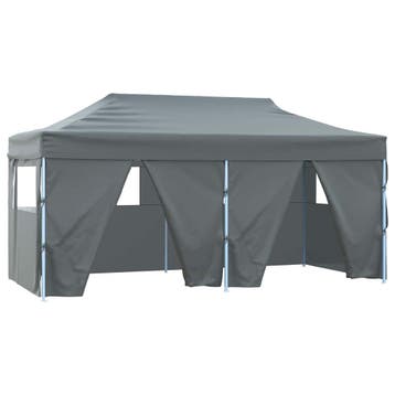 vidaXL Partytent 291 x 580 x 315 cm Antraciet Oxford Stof, Verzenden, Nieuw, Partytent
