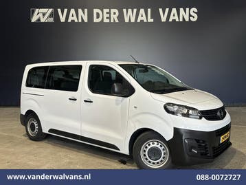 Opel Vivaro Combi | 1.5 CDTI 120pk L2H1 Personenbus 9-Zits, Auto's, Bestelauto's, Gebruikt, Euro 6, Wit, Dealer onderhouden