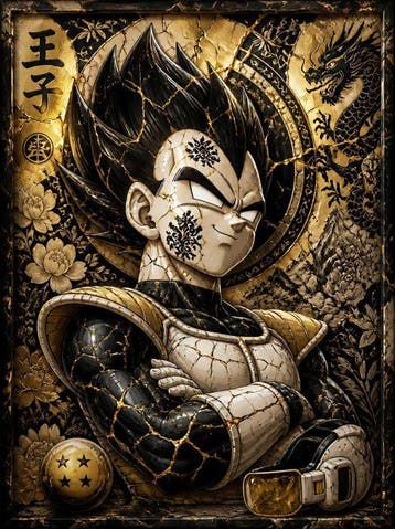 Maison Dart - Vegeta - Golden Kintsugi, Nieuw