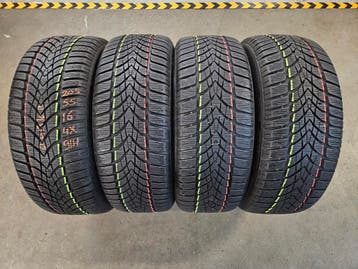 205/55/16 91H DUNLOP WINTERBANDEN 7,1MM PROFIEL DEMO 4X, Ophalen, Gebruikt, 16 inch, Band(en)