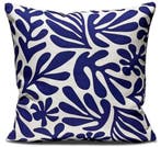 Blue leaf DD design | kussenhoes, Huis en Inrichting, Woonaccessoires | Kussens, Verzenden, Nieuw