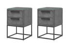 Caresse Nachtkast 2000 (Set - 2 Stuks) - 160x200/210, Nieuw