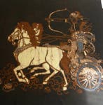 Onbekende kunstenaar - De Symbolische strijd van Krishna en