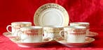Limoges, Porcelaines d’art - Koffieservies (10) - Porselein,