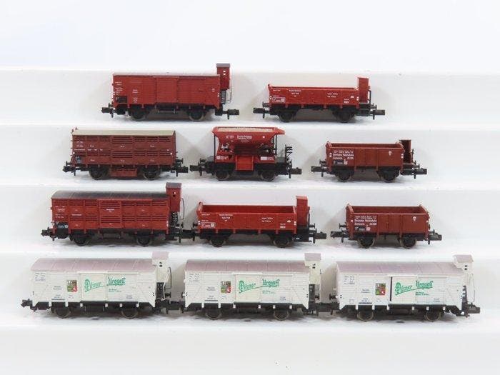Fleischmann N - o.a. 8212/8357/8208 - Modeltrein, Hobby en Vrije tijd, Modeltreinen | N-Spoor
