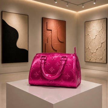 Andy Pop (XX-XXI) - Couture Bag — White Champagne Edition, Antiek en Kunst, Kunst | Designobjecten