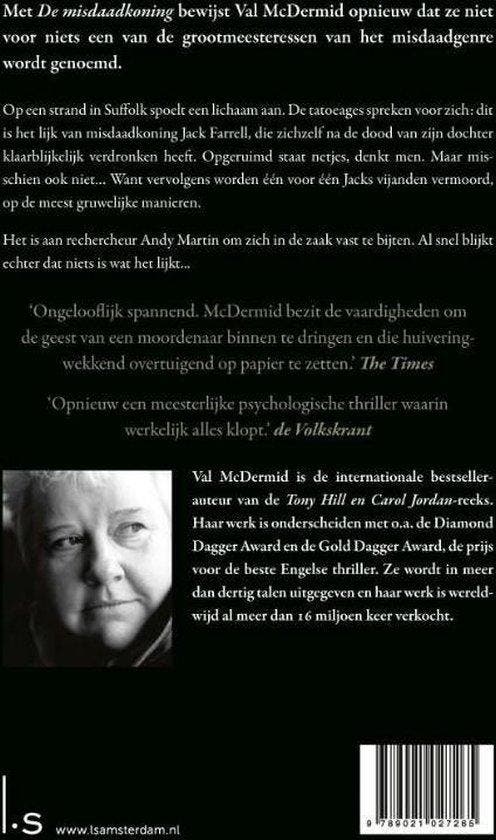 Misdaadkoning 9789021027265 Val McDermid, Boeken, Thrillers, Zo goed als nieuw, Verzenden